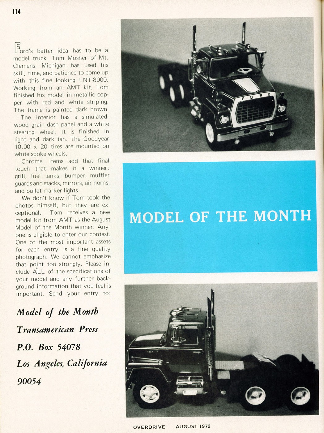 Photo: August 1980 Tractor of the Month | 08 Overdrive 