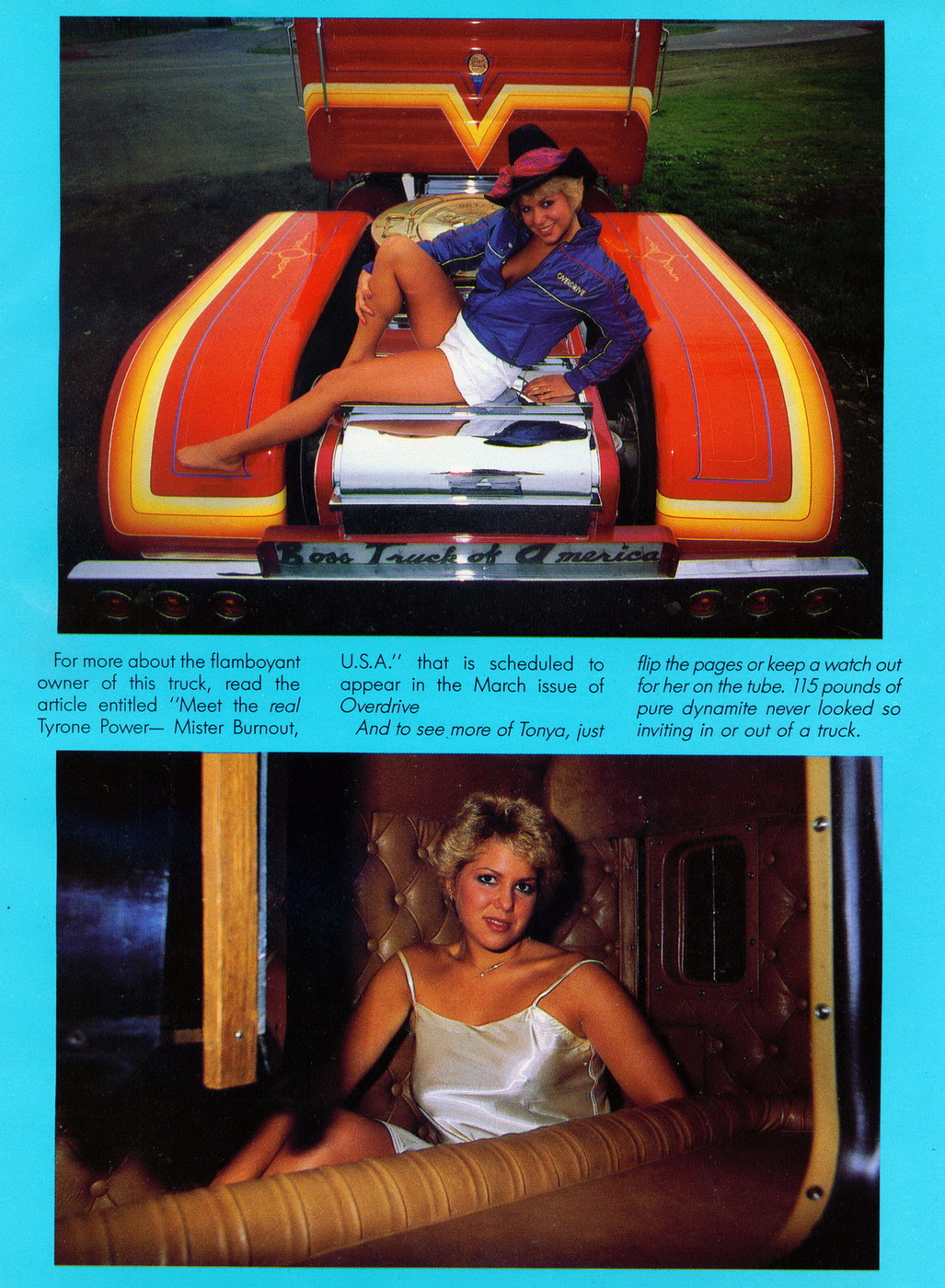 Photo: February 1986 Cover Story 3 | 02 Overdrive Magazine February ...