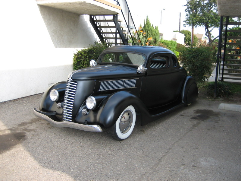 1936 Ford 5W Coupe Old Style Album Rik Hoving Custom Car Photo