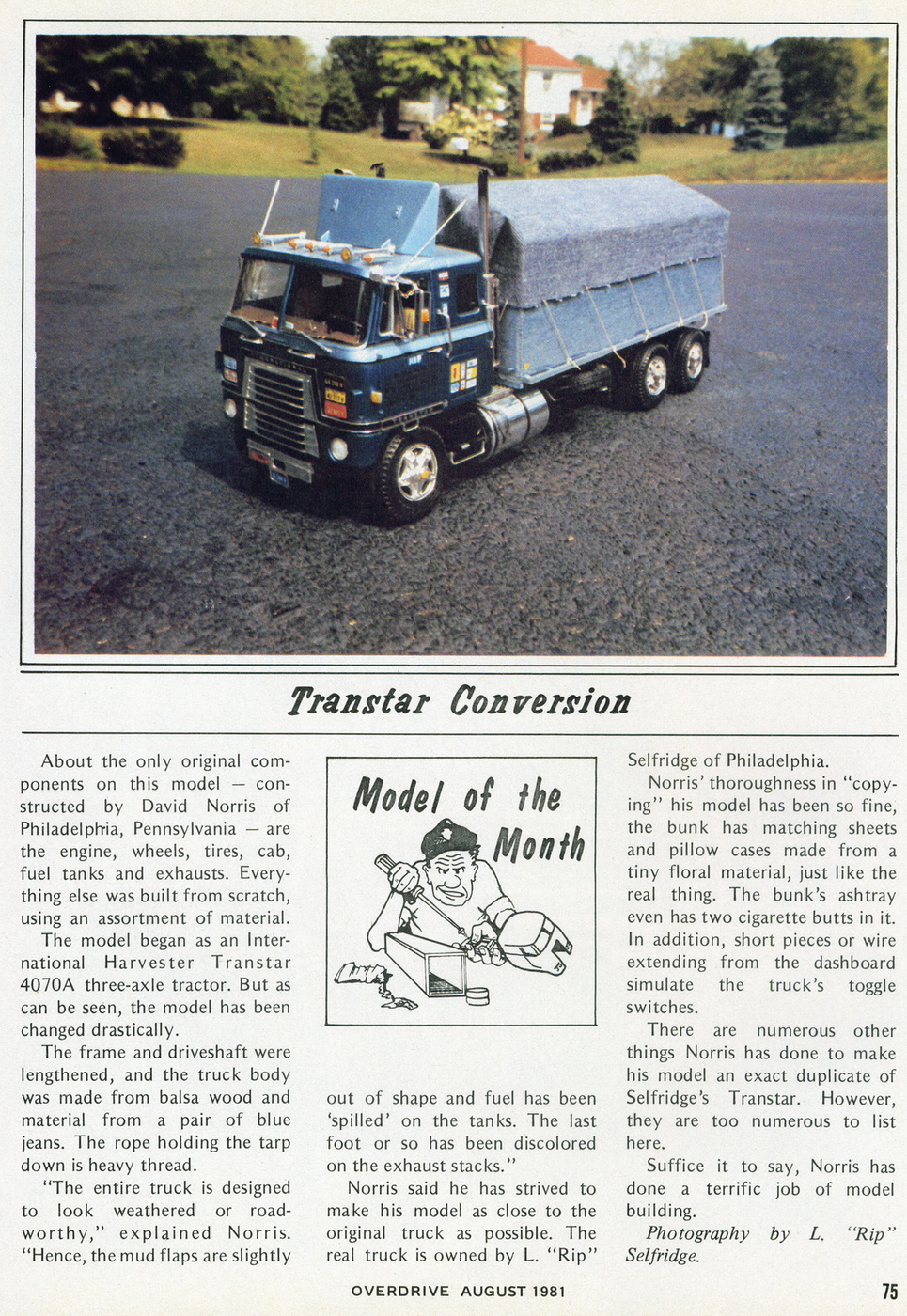 Photo: August 1973 British Trucking 5 | 08 Overdrive 
