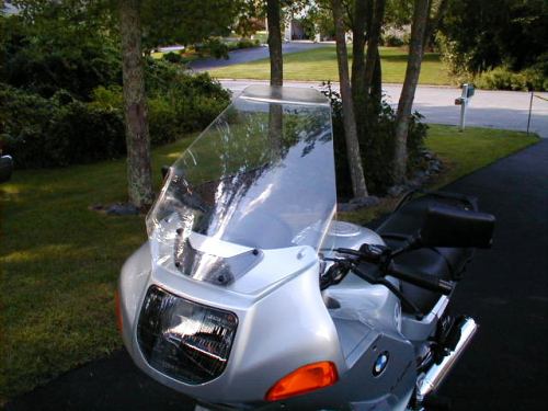 homemade motorcycle windshield